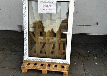 okno z ramą nieużywane