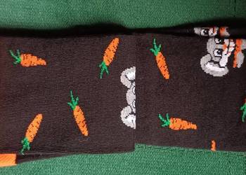 Skarpety Avangarde Gianna Socks Unikalny zając królik marchewka 43-46