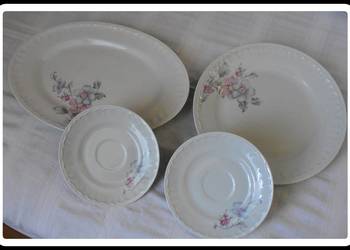Porcelana BOGUCICE z okresu PRL talerz talerzyki