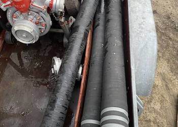 Wąż strażacki ssawno tłoczny gumowy motopompa 200cm X110 mm 110-a din 14323