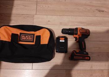 Wkrętarka udarowa akumulatorowa Black&Decker 18V, 2x bateria l