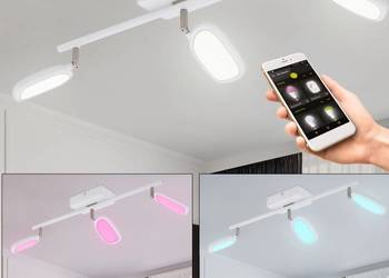 LAMPA Eglo - LED RGBW Oświetlenie punktowe ściemnialne PALOMBARE-C 3xLED/5W