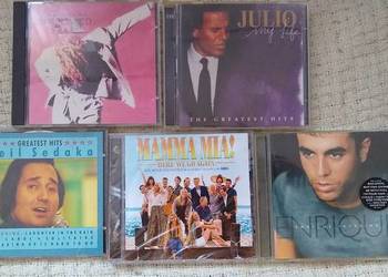 Płyt CD Mamma Mia! z muzyką Abba Enrique Julio Sedaka Simply red