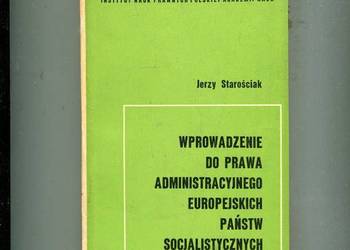 Wprowadzenie do prawa administracyjnego europejskich państw socjalistycznyc
