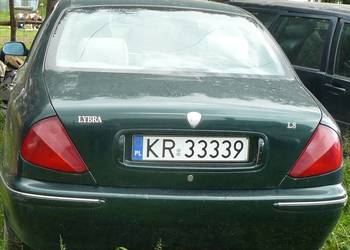 Szyba tylna tył Lancia Lybra sedan Berlina
