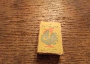 Pudełko po zapałkach PRL kogut