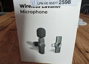 Bezprzewodowy mikrofon krawatowy