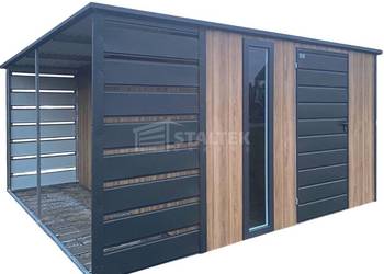 Schowek domek ogrodowy 3×3 wiata 1×3 drzwi okno dach ST224