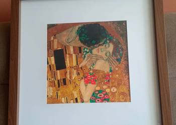 Reprodukcja obrazu Gustawa Klimta "Pocałunek" Wydruk -100 lat  gwarancji.