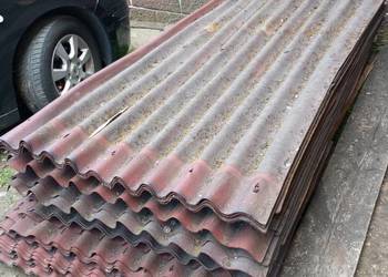 Płyta falista bitumiczna ondulina pokrycie dachu,używana