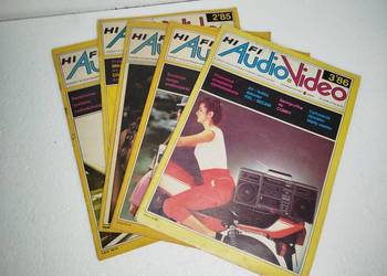 Czasopisma Hi-Fi AV Mikrokomputer Cobra 1 5szt