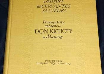 Przemyślny szlachcic Don Kichot z Manczy - Miguel de Cervant
