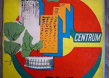 Plan centrum Warszawy z 1975 r.
