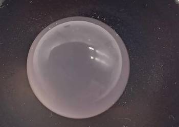 Kwarc różowy 11mm mini kulka sfera kolekcja a#122