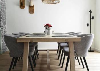 Krzesła EMRA WOOD - 6 sztuk