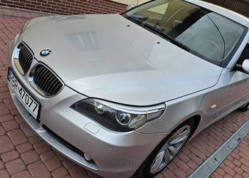 BMW Seria 5 E60/E61 3.0 LPG 258KM 2005r E60 Sedan SkóraAutomat BDB FV Sanok