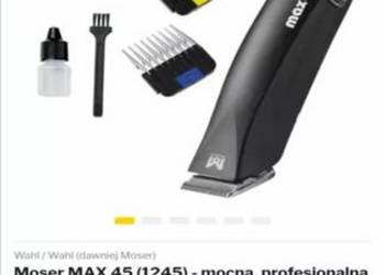 Maszynka do strzyżenia zwierząt firmy MOSER Polecam