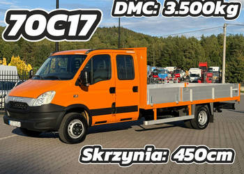 Iveco Daily 70C18 V H 70C17 DMC 3.5tony Kat B Doka 7-osób (35C18, 50C18, 6…