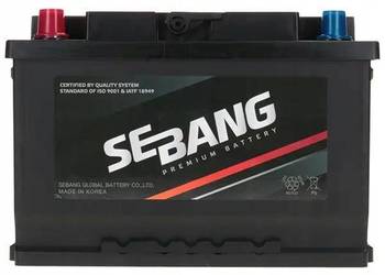 Akumultor Sebang 12V 72Ah 580A L+