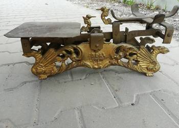 Stara waga szalkowa IDEAL LUBLIN SMOKI 1945