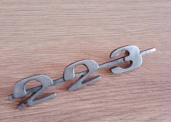 Znaczek emblemat "223" Warszawa FSO FSM Polski Fiat