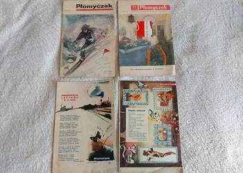 Stara Gazeta Płomyczek z roku 1945, 1965 i 1966 nr 1, 21