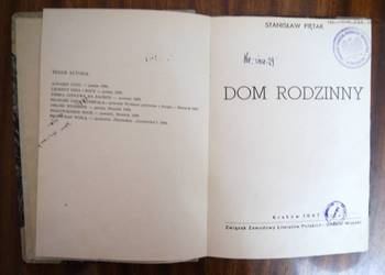 Stanisław Piętak - Dom rodzinny - 1947