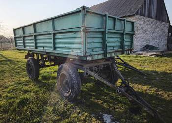 Przyczepa rolnicza wywrotka Autosan D-47, D-732