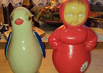 Pingwin i Laleczka - wańka wstańka z czasów PRL
