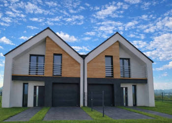 Bliźniak Mosina/4 pokoje ,4 garderoby , garaż , spiżarnia ,pompa ciepła, p…