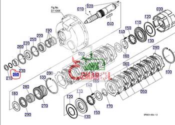Uszczelniacz wału m100-135