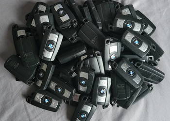 HURT PILOTY KLUCZYKI KLUCZE BMW SMART KEY ORYGINALNE 10 SZT.