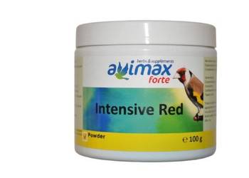 Avimax forte Intensiv Red - 100g czerwony barwnik dla kanark