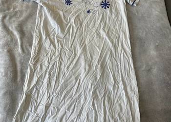 Piżama / koszula nocna błękitna / niebieska Luna Lux