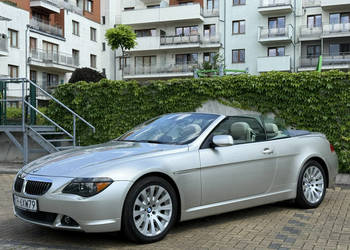 BMW 645 Niski przebieg ! Stan Bardzo Dobry Oryg Lakier ! E63/E64 (2002-201…