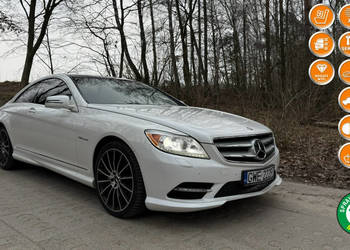 Mercedes CL 55 AMG CL 550 AMG 4-Matic moc 436KM przepiękny stan pociągi dv…