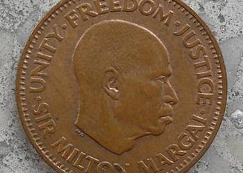 SIERRA LEONE-1/2 CENT-1964 r-RYBY-