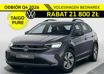 Volkswagen Taigo Nowa wersja Pure! 1.0 TSI 116 KM DSG