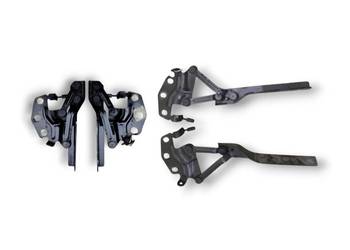 KOMPLET ZAWIAS MASKI LEWY + PRAWY VW PASSAT B6 LC9X LUB LA7T