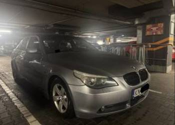 BMW Seria 5 520i, srebrna – LPG STAG 10 lat