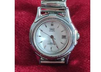 Zegarek klasyczny japoński Q&Q Quartz unikat vintage retro kolekcjonerski