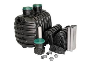 oczyszczalnia ścieków do 4 osób epureco graf zestaw komory 130 litrów