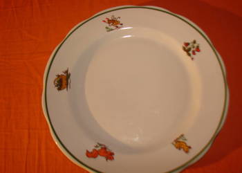 Lubiana duży bajkowy talerz 27 cm