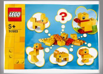 Zestaw NOWY LEGO Polybag 30503 Swobodne budowanie: Zwierzęta MISB