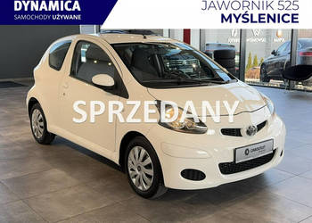 Toyota Aygo 1.0 68KM M5 2011 r., klimatyzacja, przebieg tylko 167tys.km I …
