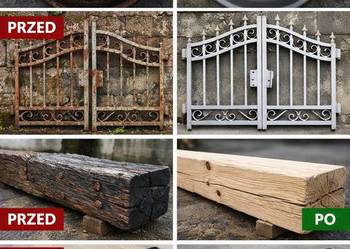 ? Odświeżenie domków, ogrodzeń i piaskowanie metalu – solidnie i szybko!