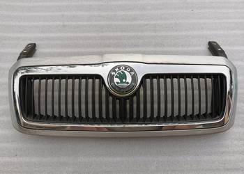 Atrapa Grill Skoda Octavia I Lift 9102 Srebrna