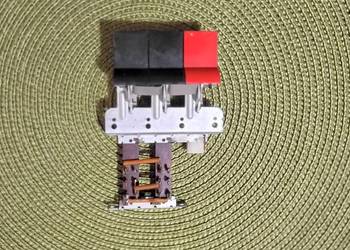 Włącznik, klawisze sokowirówki „Katarzyna” Predom Mesko. PRL