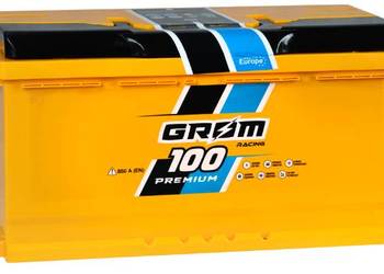 Akumulator 100Ah 850A EN Grom Racing  Prawy Plus