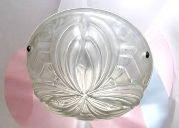 Lampa Art Deco, Francja, lata 30, H. Mouynet , vintage